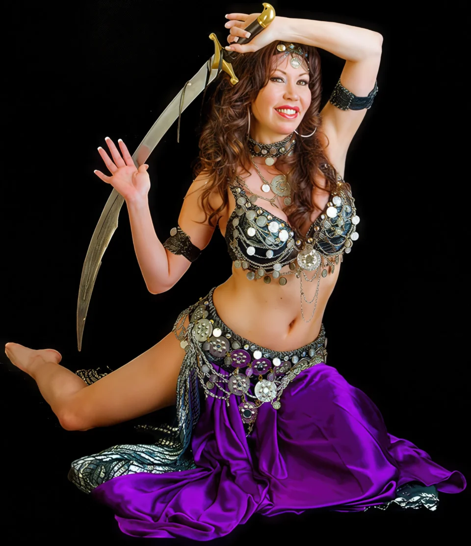 Nabila Oriental Dance illustration