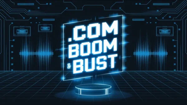 The Dot-Com Boom and Bust: Lessons That Shaped Today’s Tech Giants illustration